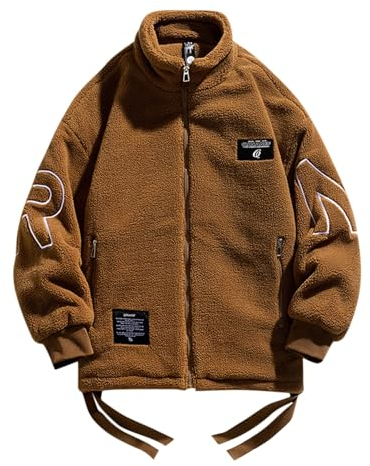 DHYUEN Übergangsjacke Herren Langarm Regenjacke Faltbar Einfarbige Regenjacke Herren Faltbar Motorrad Regenbekleidung Slim Fit Bomberjacke Herren Sommer Bequem Windstopper Jacke Herren(3-Coffee,XXL)