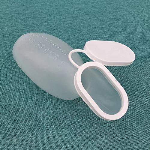 EatingBiting Urinoir buccal unisexe de 4,5 cm pour homme et femme - Portable - En plastique - 1000 ml - Pour homme et femme - Collection d'urinoir épais et ferme - Pour incontinence hospitalière,