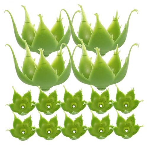 Zerodeko 100stücke Teilige Set Mit Künstlichen Blumenkelchen Rosenkelche Blumenarrangement-kelche-Set DIY-blumenarrangement-Basis Künstliche Blumen Blumenkelche Für Heimwerker