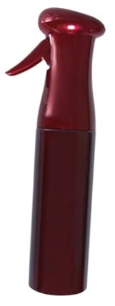 PACKOVE Botella Pulverizador Para Cabello Rociador De Agua Diseño Semiautomático Para Barberías Rojo