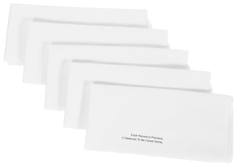CIYODO 5pcs CD Cleaning Cloth For Disc Maintenance Gentle Microfiber Fabric Multi-purpose Cleaning Wipes For Vinyl Records Glassesand Screens