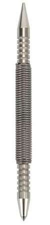 Cloueurs à Double Tête, 1/16″dual Head Nail Setter and 3/16″center Punch, Spring Loaded Center Hole Punch Tool, 3500PSI Centre Poinçonnage Petit Outil Poinçonnage Clou Ressort Central Métal Exquis