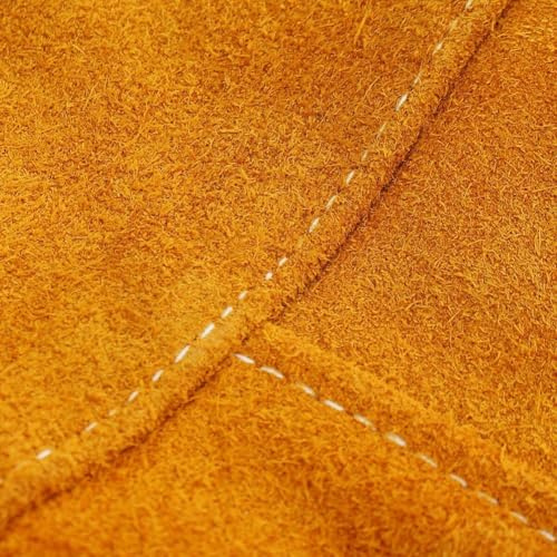 Equipo de soldadura de cuero ajustable, delantal protector esencial para carpintería y herrería