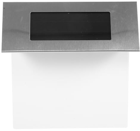 Sewroro Solar Number Light 4led Outdoor House Number Plaque Wall Lamp Solar-powered Courtyard Corridor Light for Home Door Indication and Decoration