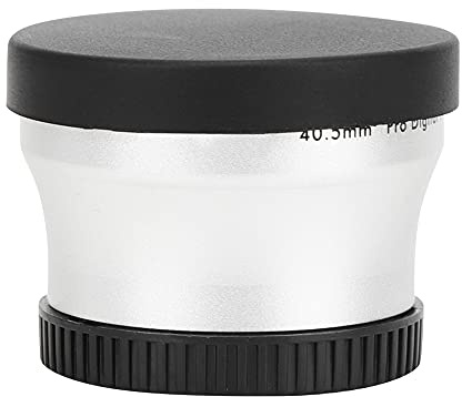 Keenso Lente D'ingrandimento della Fotocamera, Lente Aggiuntiva 40,5 Mm 2X, Ad Alta Definizione Migliore Osservazione della Distanza, Ideale per la Fotografia di Ritratti, Materiale in Lega di