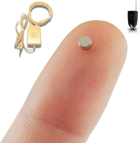 PingaOculto Oreillette Compact Audio Mobile (Nano V3 + VIP Pro UltraMini)