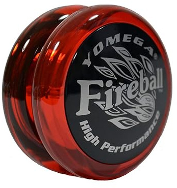 Yomega Fireball - Transaxle Yoyo Profesional y receptivo, Ideal para niños y Principiantes para Que Puedan producirse como Profesionales + 2 Cuerdas adicionales