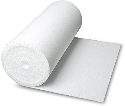 CLIMAPOR weiße Dämmtapete unkaschiert, 7,5 x 0,5 m x 4 mm, 11 Rollen (= 41,25 qm), EPS - Innenraum-Dämmung - Isoliertapete