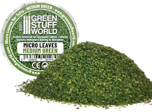 Green Stuff World - Micro Leaves Medium Green