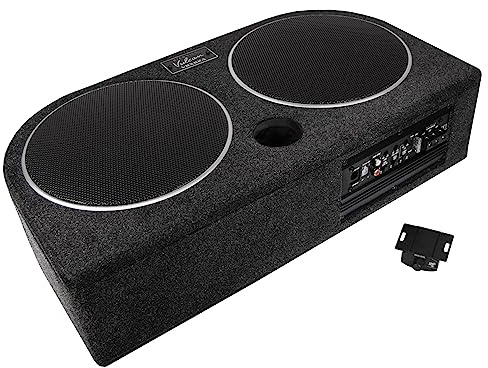 Hifonics VRX82A | Aktiver Reserverad Subwoofer mit Passiv Membran und Class-D Amp (Digital)
