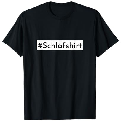 #Schlafshirt I Pyjama Nachthemd Schlafanzug für den Schlaf T-Shirt