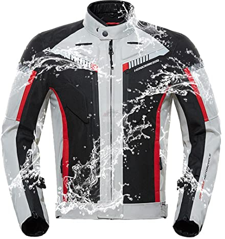 Hcclijo Wasserdichte Winter Kältefest Motocross Jacke Motorrad Winddicht Reitbekleidung Schutzausrüstung