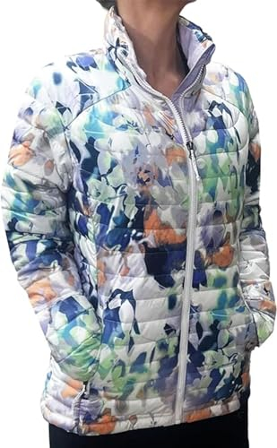 Columbia White Out ll Omni Heat Jacket Puffer für Damen, Weiß Multi 101, XXL