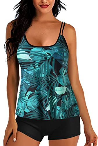 WILLBEST meerjungfrauenflosse Sport Bikini neon Farben Jogginghose Damen Bikinihose Damen schwarz Badeanzug bauchweg Binder Tankini Badeanzug figurformend bademode Fuer mollige schwimmkleidung