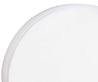 ZEONHAK 400 PCS 26cm/10 Inch Baking Parchment Paper, Round Cake Tin Liners, White Parchment Paper Circles for Cake Baking Dutch Oven