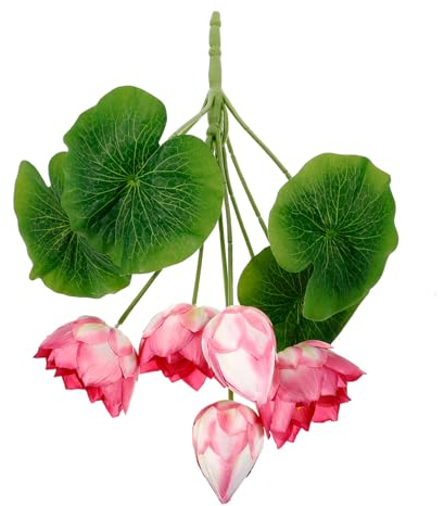 HOLIDYOYO Künstlicher Stiel Gefälschtes Pick-pad Stütze Simulierte Blume Wassergarten-Dekoration