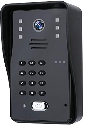 IUBGFTO Porta del Telefono Wireless WiFi Videocitofono Campanello Sistema citofonico IP, Sistema citofonico con Fotocamera AHD 1080P