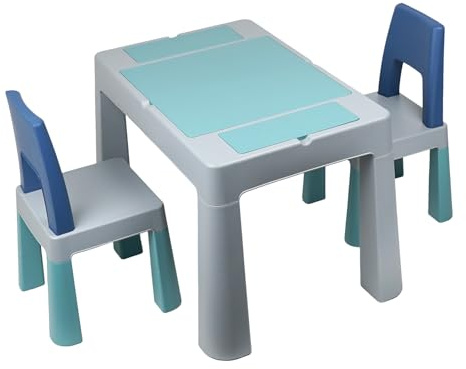 Thermobaby Table d'activités Multiplay avec 2 chaises Multifonction
