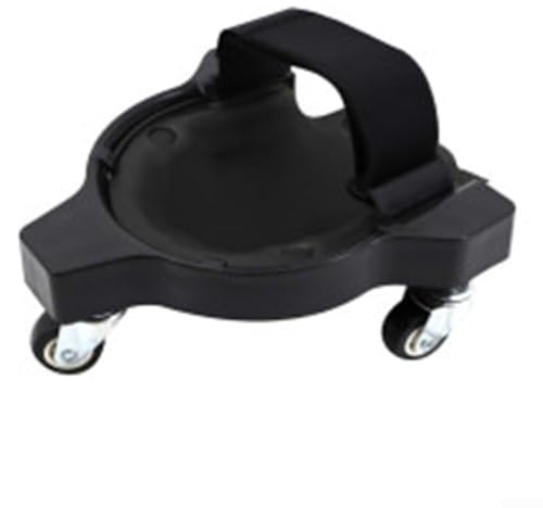 CASOME Rollbares Kniepolster Mit 360°-Drehgelenk – Ergonomischer Kniegleiter Für Heimwerker-, Fliesen-, Garten- Und Heimprojekte, Mehrzweck-Kniestütze Mit Rückenkomfort(Black)