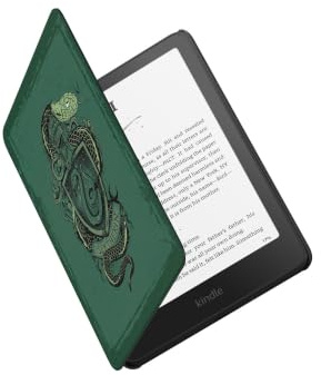 Hülle für Amazon Kindle Paperwhite und Kindle Colorsoft – Harry-Potter-Hülle in limitierter Auflage – SLYTHERIN
