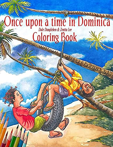 Once Upon A Time in Dominica - COLORING BOOK: Growing up in the Caribbean: Volume 1 (2)