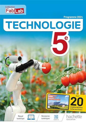 Technologie 5e - Livre élève - Ed. 2024