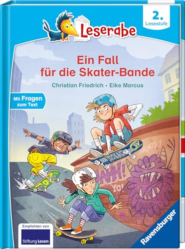 Ein Fall für die Skater-Bande - lesen lernen mit dem Leseraben - Erstlesebuch - Kinderbuch ab 7 Jahren - lesen üben 2. Klasse (Leserabe 2. Klasse) (2. Lesestufe)