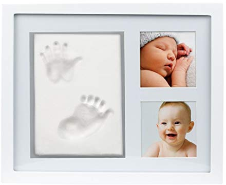 Pearhead Babyprints minnesram för 2 foton och hand- och fotspår