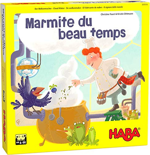 HABA - Vacker vädergryta - Brädspel - Racingspel och kooperativt minne - 4+ år - 305516
