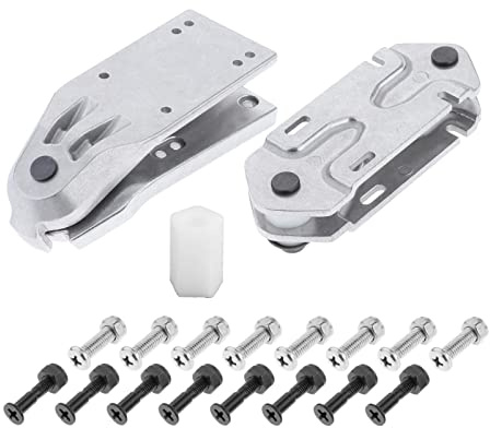 F Fityle Surf Skate Trucks 6,25 High Performance Surfboard Skateboard Surf and Rail Adapter Longboard Cruise Cross Training Tool Decks Teile - Weiß