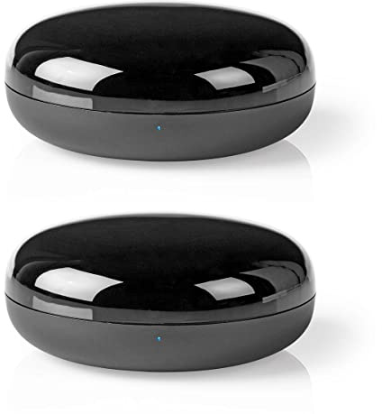 Homcloud 2er-Pack Universal-Fernbedienung mit Infrarot (IR), steuerbar per Smartphone und Sprachsteuerung