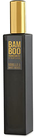 Heart & Home Vanilla & White Woods Bamboo Fragrance Spray
