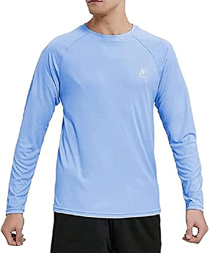 MeetHoo Rashguard herr, UV-skjorta, rash väst, UV-skydd, simtröja, UPF 50 kortärmad för surfing, simning, löpning