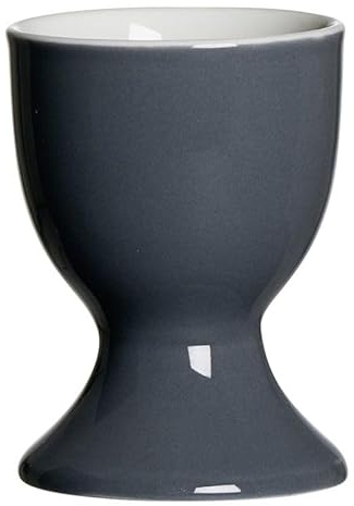 Ritzenhoff & Breker Doppio 430233 Lot de 6 coquetiers en porcelaine Anthracite 5 cm