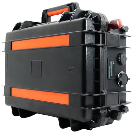 WILLQ Batería LiFePO4 12V 100Ah 150Ah 200Ah 250Ah Batería de Litio 12.8V Batería de fosfato de Hierro y Litio Batería de hélice Marina Impermeable con Cargador,12v100ah+10a Charger