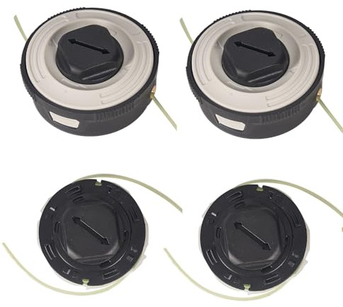 Zqqalitize 2er-Pack C3-2 Trimmerkopf mit 2 Spulen, Set für Stihl Autocut C3-2 FSA 57 FSE 52 FSA57 FSE52 Unkrautfresser Rasentrimmerkopf, Ersatzteile 4009-710-2106 4009 710 4305