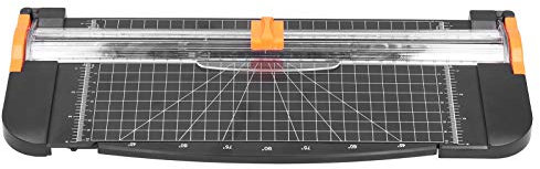 Taglierina per Carta, Taglierina Scorrevole per Scrapbooking Resistente Agli Urti in ABS 45 a 90 Gradi, Etichetta per Carta Fotografica
