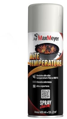 MAXMEYER Spray Alte Temperature Bianco R9010 0.400 L