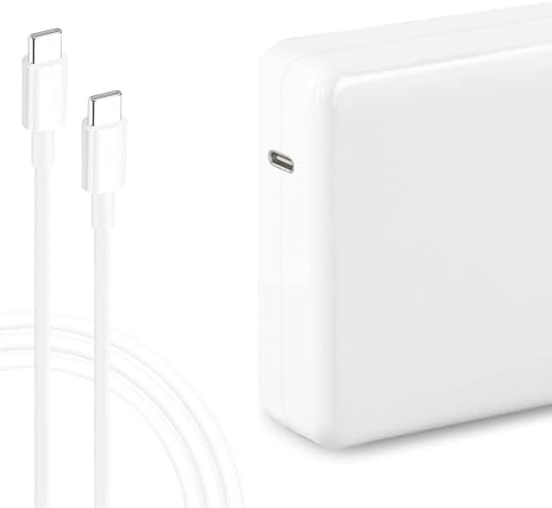 Huachuang USB C 140 W Chargeur/Adaptateur électrique pour Mac Book Pro 16, 15, 14, 13, MacBook Air/Pro, Samsung, Xiaomi Air, et Tous Les Autres appareils USB-C, Câble de 1,8 m