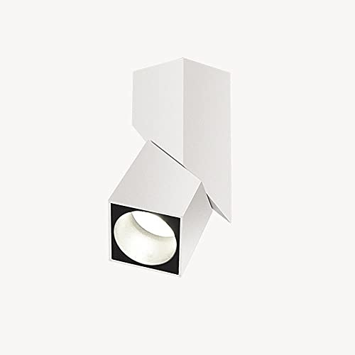 QYYZTQY Spotlight a soffitto a LED da 15 W Spotlight di Accento Montato su Superficie montata, Downlight Llamp Wall Spot, lampade in Alluminio a Parete Aftea per la casa per la casa Commerciale