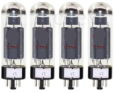 EL34C valvola audio tubo a vuoto sostituisce 5881 6L6G 6CA7 KT77 EL34 amplificatore valvolare HIFI corrispondente a quattro vie(4pcs Matched Quad)