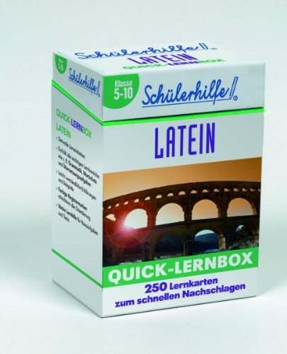 Quick-Lernbox Latein, 1.-6. Lernjahr