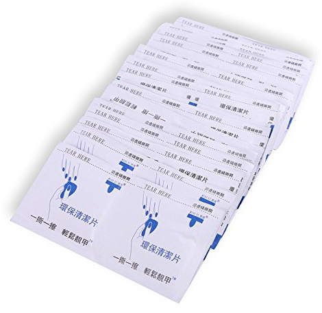 Lingettes de Préparation et de Brillance pour Gel de Qualité, Nettoie le Gel UV/LED, Double Usage pour Nettoyer les Ongles avant la Manucure et Enlever la Couche Inhibée Adhésive