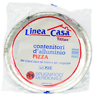 TITTEX TEGLIA Pizza in Alluminio, USA E Getta 10 Confezioni da 2 PZ., 26 CM