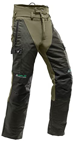 Pfanner Nachsuchehose Aramid-Faser verstärkt und Gladiatorstoff, Farbe:Olive, Größe:L (langgr.)