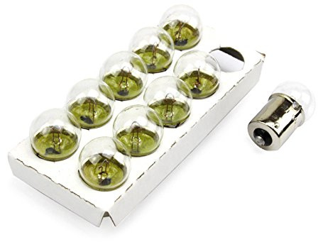 INION 10x Stück – R10W - BA15S - 12V - 10W - KFZ Beleuchtung – Glühlampe Kugellampe Schluss- Kennzeichen- Park- und Positionslicht Glühbirne Soffitte Autolampen