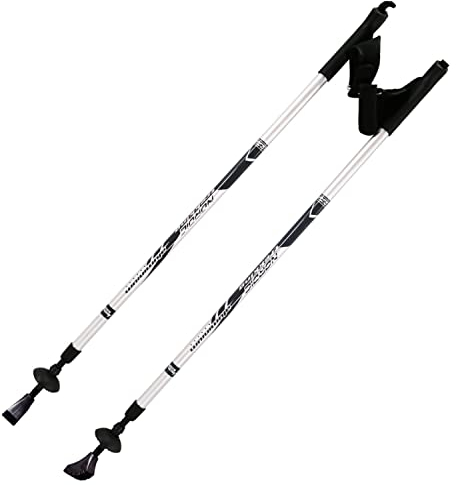 Best Sporting Nordic Walking Stöcke Damen und Herren I verstellbar 84 bis 140 cm I Treckingstöcke ausziehbar ultraleicht I Wanderstock ausziehbar I Teleskop Wanderstöcke I Nordic Walking Stöcke Herren