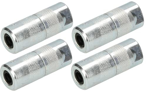 KOTARBAU® 4er Set 4-Backen-Hydraulik-Mundstück für Fettpresse mit M10x1 Gewinde