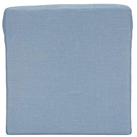 Meditationskissen, Coussin de sol de Yoga doux carré pour la maison, tapis de méditation amovible et lavable