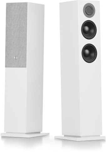 Audio Pro Coppia di altoparlanti multiroom wireless A48, bianco